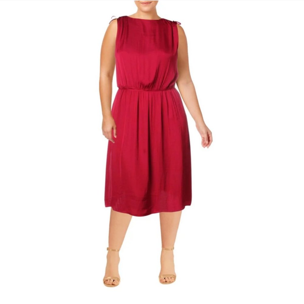 Vince Camuto Women's Sleeveless Shift Dress 3X